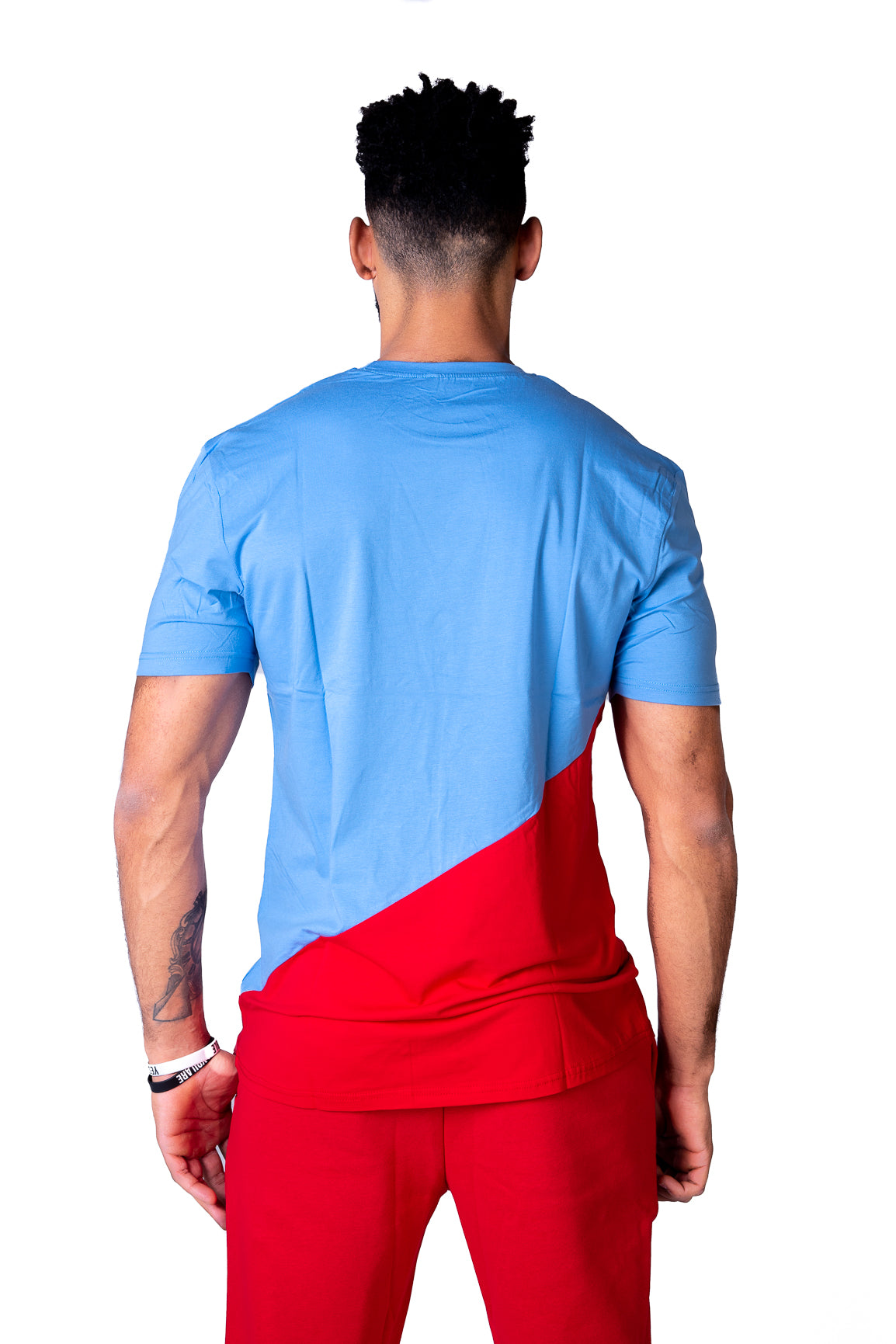 LEGACY-SERIES SHIRT / BLUE & RED