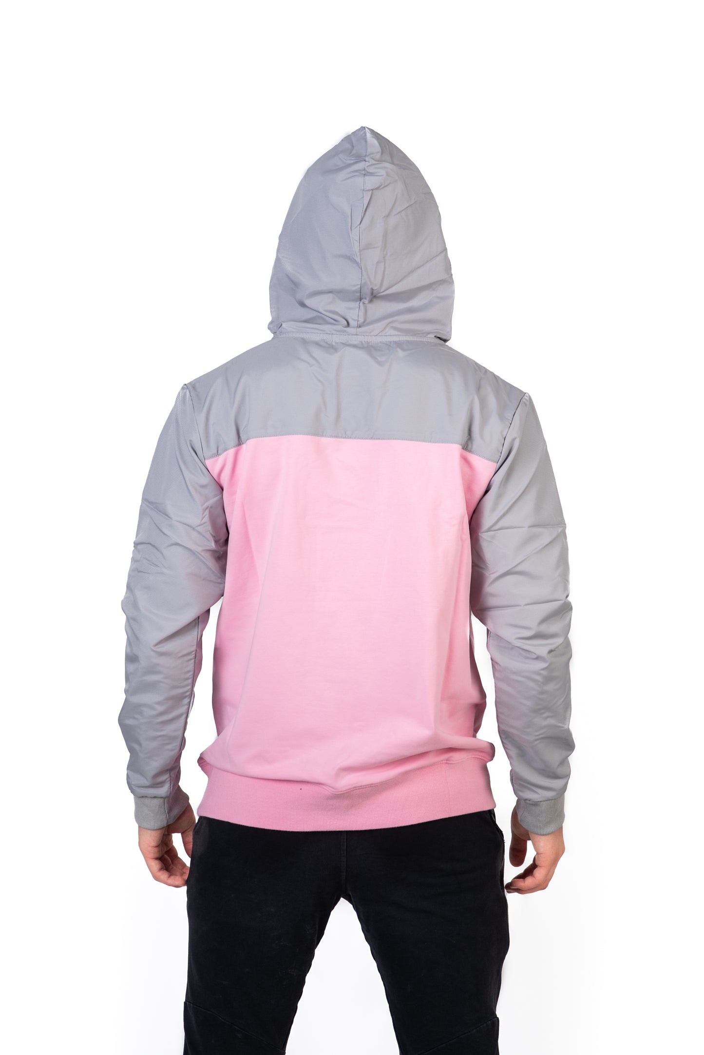 K2.0 HOODIE / PINK & GREY