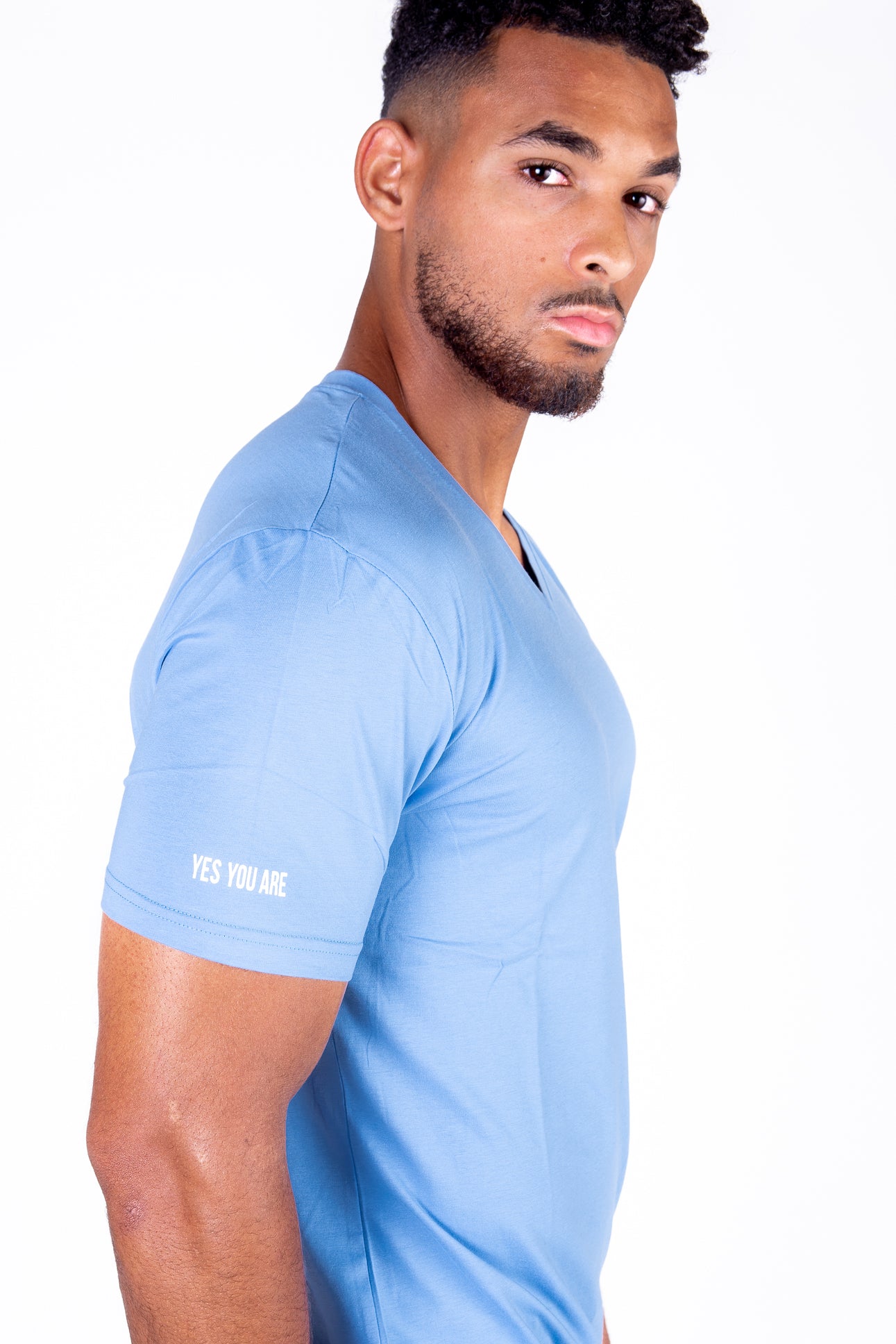 V-SERIES SHIRT / BLUE